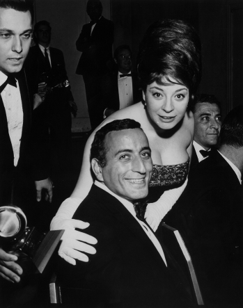 With Tony Bennet, 1964